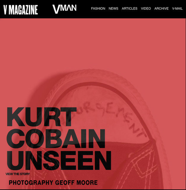V Magazine story on my art show "ENDORSEMENT"