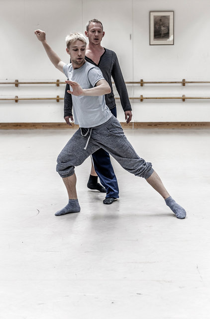 Rehearsal. Stockholm 59° North. Royal Swedish Ballet.