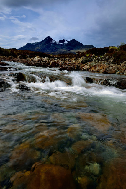 Les Cuillins, Sligachan, île de Skye