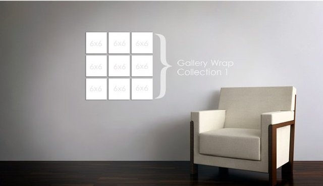 Gallery wrap collection 1