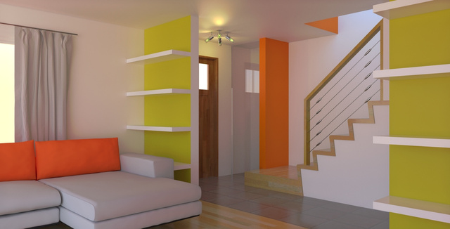 Private House Living Room