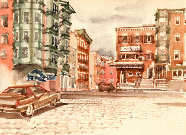 North End, Boston, 1995