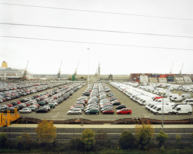 Imported Transit Vans, Southampton Docks