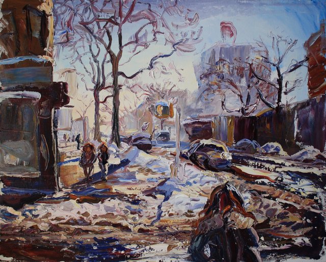 After School   24 x 30"   sold