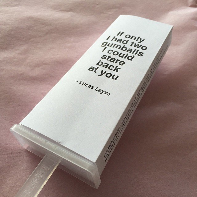 Poetry Pop of the Day