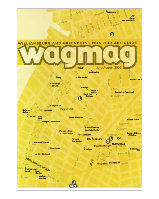 Wagmag, Williamsburg and Greenpoint Monthly Art Gu