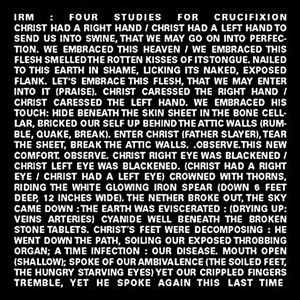 Four Studies For Crucifixion EP