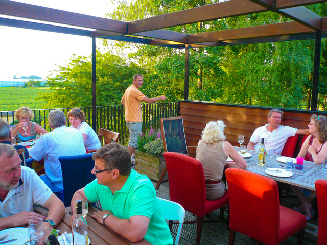 Pergola woning: View naar polder van Moerkapelle