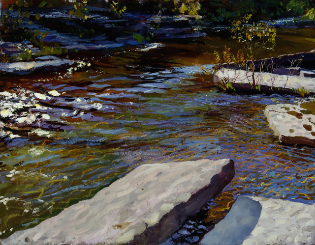 Upper Taughannock,  22x 28"  sold