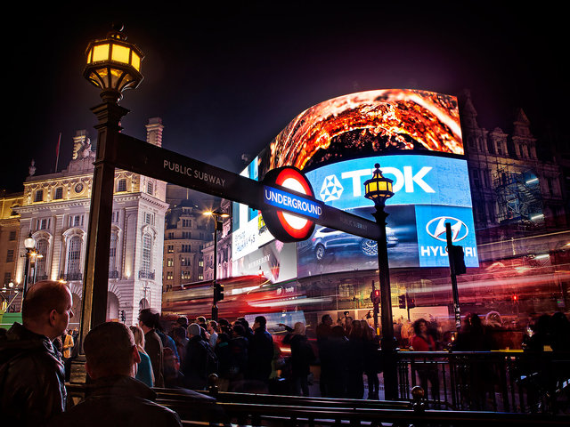 Piccadilly Circus: London