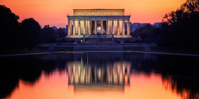 Lincoln Memorial: Washington DC: USA