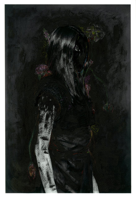 Painting on Photography or Photography on Painting 02, 2014