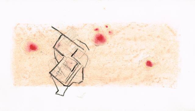 Zonder Titel, 2012  16,2 x 29 cm