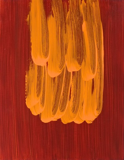 Orange on red Earth. 2014.