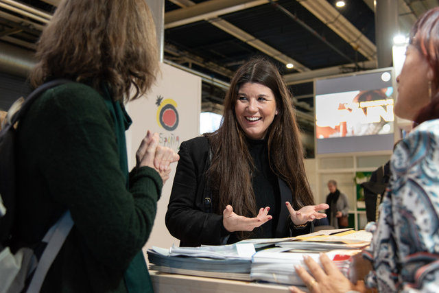 Spain tourism stand