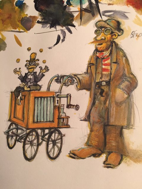 Costume design "Werklmann"