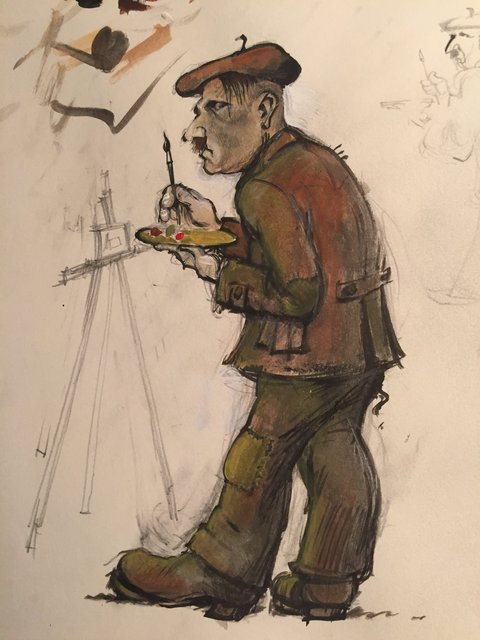 Costume design young Adolph