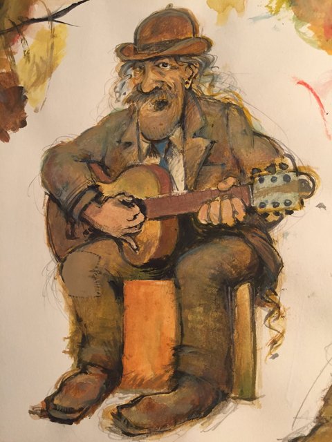 Costume design Guitarristo II