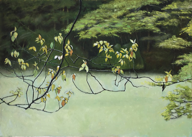 At Ise Tempel water/Japan 2017