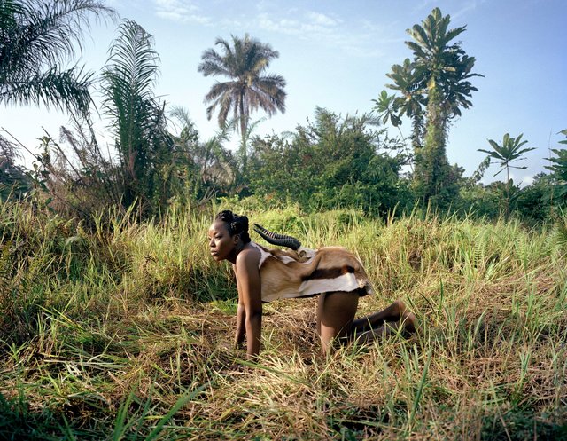 Métamorphose, femme antilope (2022)   Edition of 12 + 1AP