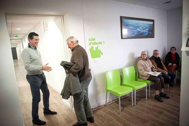 Desert medical en Normandie pour Le Point