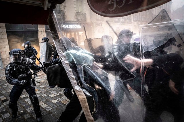 Manifestation des marins pêcheurs