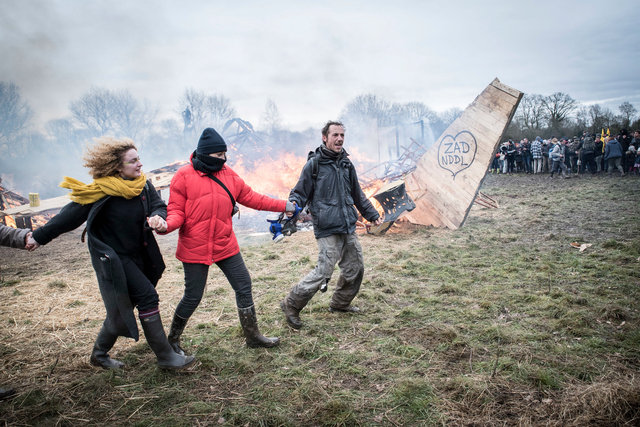Sur la ZAD de Notre Dame des Landes