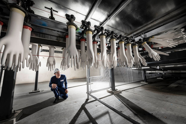 Usine gants