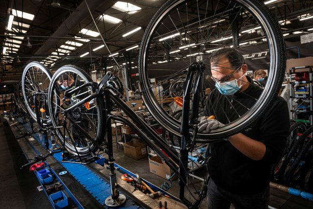 Fabrication de vélos à Machecoul