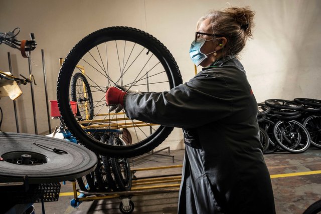 Fabrication de vélos à Machecoul