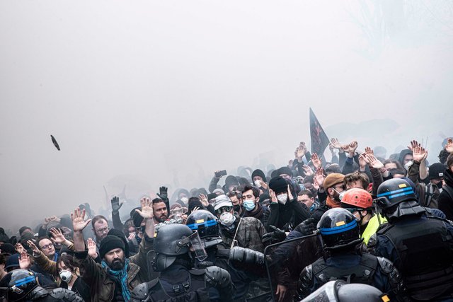 Mouvement contre la reforme des retraites