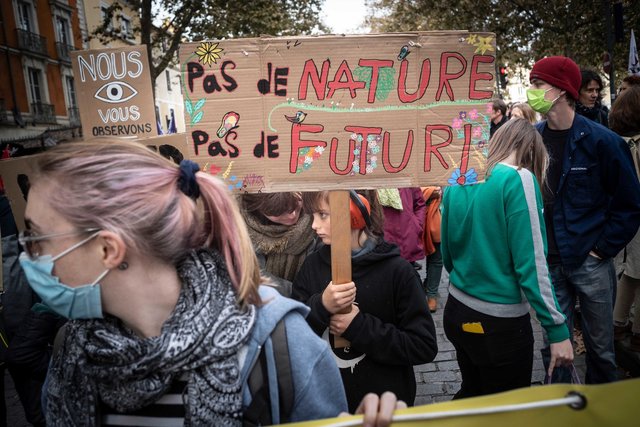 Marche pour le climat à rennnes