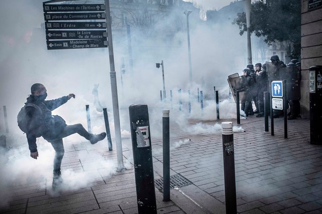 Mouvement contre la reforme des retraites