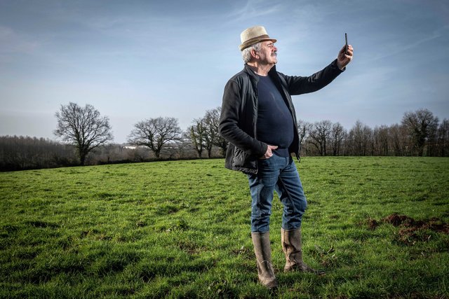 Portrait pour Le Point © Jean-Claude MOSCHETTI/REA
