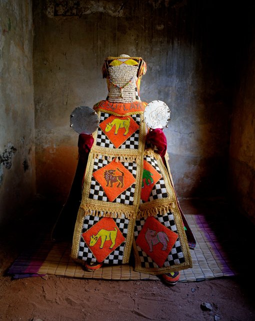Egungun- Okpo Muloéro Madja Lékan, Adjakani.  145 x 115 cm