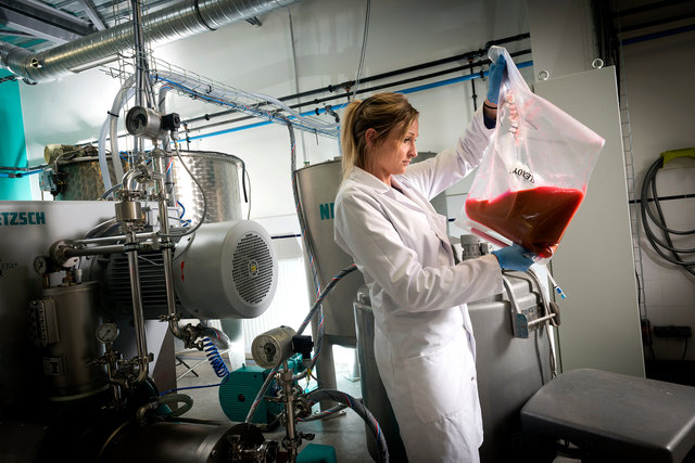 Plateforme AlgoSolis, recherche sur les micro-algues, pour le CNRS