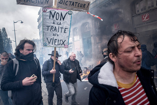 Mouvement contre la reforme des retraites