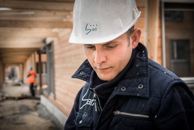 Chantier pour Siniat