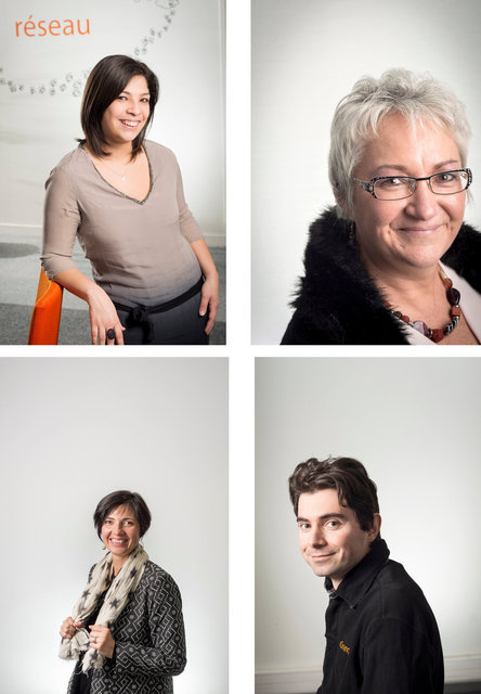 Portraits pour Orange Mag, magazine des collaborateurs du groupe Orange