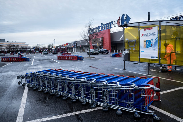 Mouvement social chez Carrefour