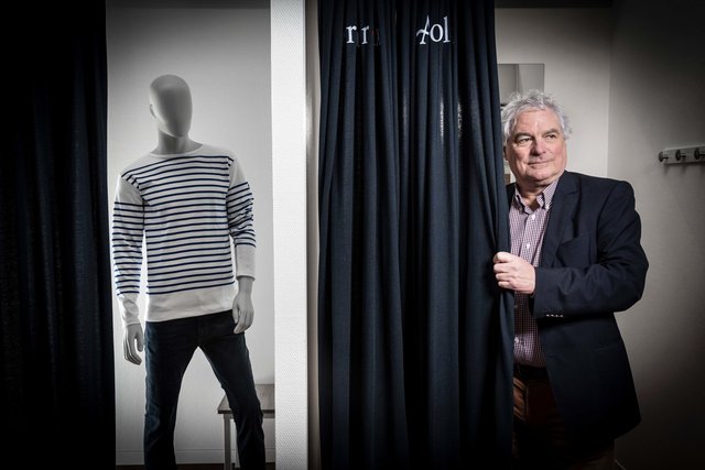 Jean-Guy Le Floch pdg d'Armor Lux pour Le Point