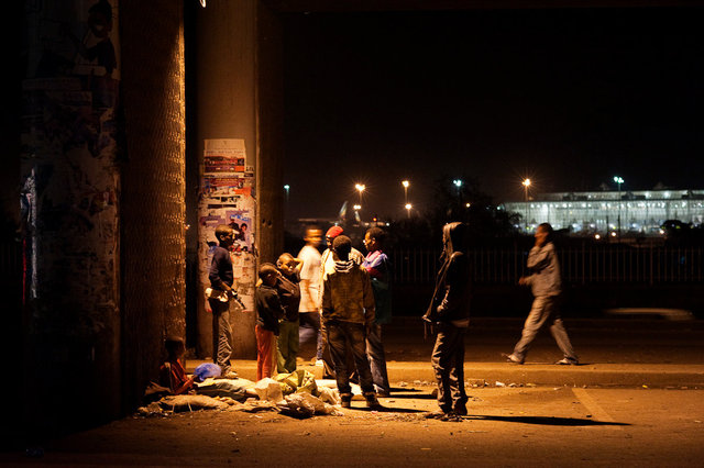 Addis Abeba, street children