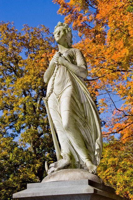Victorian Sculpture at Forest Hills Cemetery