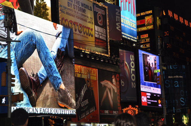 Times Square, sept. 2014