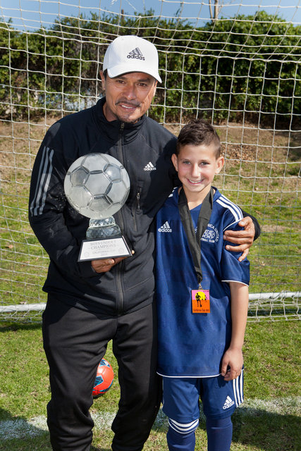 Coach Nico and Alex Rothman