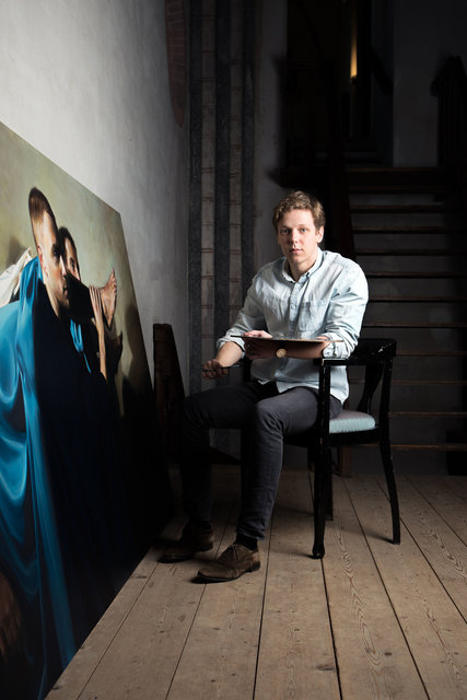 Portret van Egbert Modderman voor de Strijdkreet