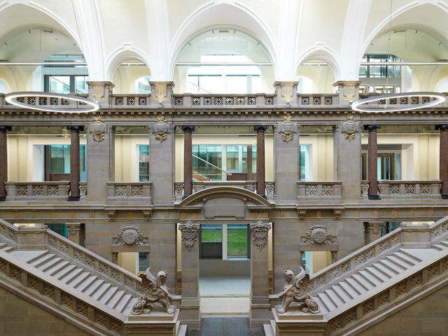 Palais de Justice de Strasbourg rénové // Architecte rénovation (2016): Jordi Garcés // Client: Lightnet GmbH, Cologne.