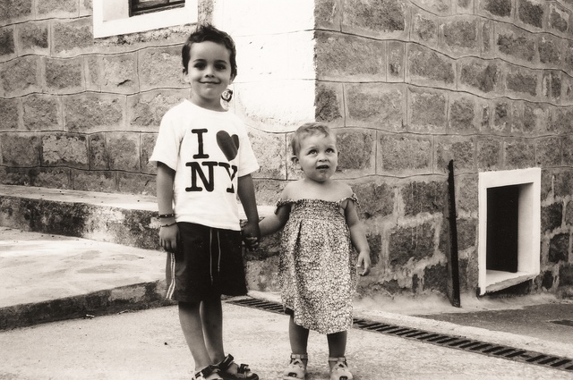 Lorenzo et Nina, Grossa - août 2001