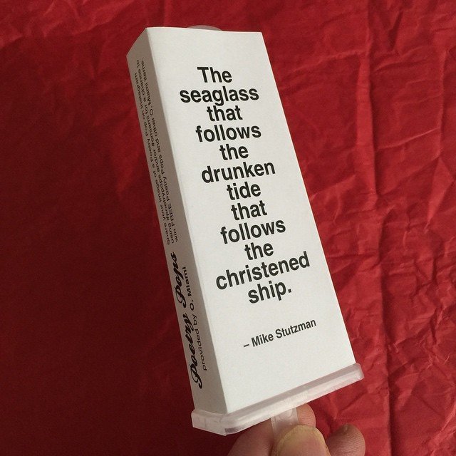 Poetry Pop of the Day