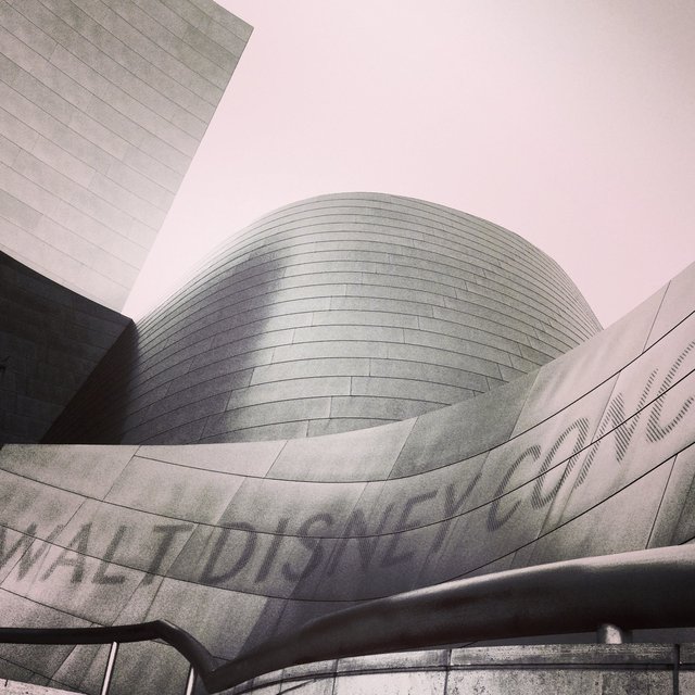 WALT DISNEY CONCERT HALL - B&W 4